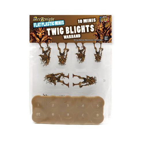 Arcknight Flat Plastic Miniatures - 5E Starter Set - Hardbound Support - Deluxe Edition